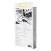 Baseus Adapter HUB - Type-C - 3x USB3.0 + 1x HDMI 4K + Type-C PD 100W + RJ45 + SD + MicroSD (WKWG000103) Kék thumbnail