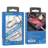 Borofone BZ14A Univerzális autós töltő USB + Type-C - QC 3.0 PD 20W 3A + Type-C - Lightning kábel fehér thumbnail
