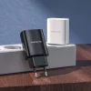 Borofone BN1 Hálózati töltő adapter USB 2.1A + Lightning kábel fehér thumbnail