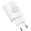 Borofone BN1 Hálózati töltő adapter USB 2.1A + Micro USB kábel fehér thumbnail