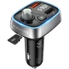 Borofone Fm Transmitter BC32 Bluetooth 2x USB + Micro SD - QC 3.0 18W 2,4A fekete - 10