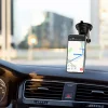 Borofone BH35 Mágneses autós telefontartó és Vezeték nélküli Qi töltő műszerfalra / szellőzőre fekete - 9