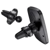 Borofone BH35 Mágneses autós telefontartó és Vezeték nélküli Qi töltő műszerfalra / szellőzőre fekete - 3