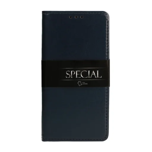 iPhone 13 mini Book Special bőr fliptok sötétkék - 4