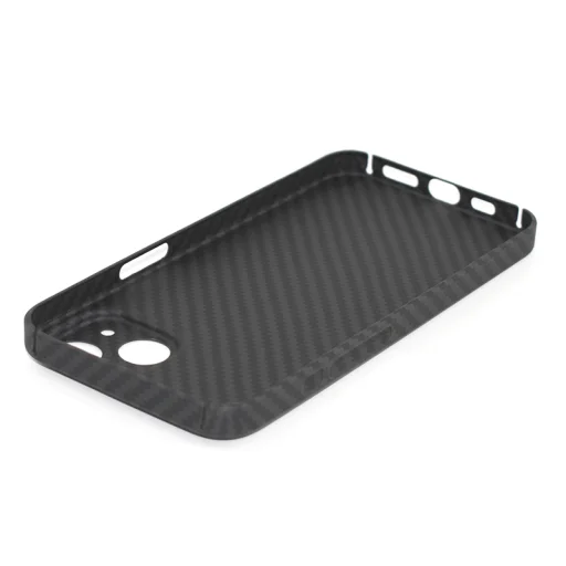 iPhone 13 Pro Max valódi aramid tok kameravédelemmel fekete - 2