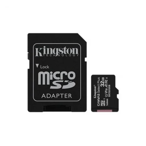 Kingston Canvas Select Plus MicroSDHC 32GB (Class 10), UHS-I Memóriakártya Adapterrel (SDCS2/32GB) - 1