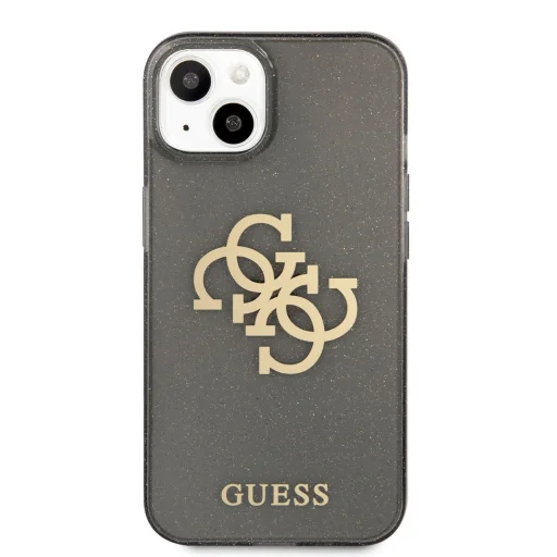 iPhone 13 Mini Guess GUHCP13SPCUGL4GBK Big 4G Glitter tok fekete - 6