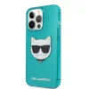 iPhone 13 Pro Karl Lagerfeld KLHCP13LCHTRB TPU Choupette Head tok Fluo Blue thumbnail