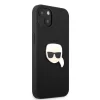 iPhone 13 mini Karl Lagerfeld KLHCP13SPKMK Ikonik Karl Head PU tok fekete thumbnail