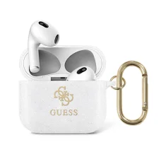 Guess GUA3UCG4GT 4G TPU Glitter AirPods 3 tok átlátszó