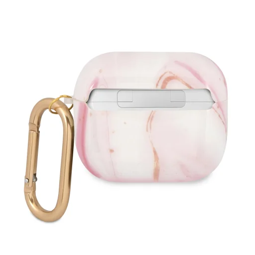 Guess GUA3UNMP Shiny Marble AirPods 3 tok pink - 2