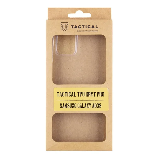 Samsung A03s Tactical TPU tok átlátszó - 3