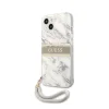 iPhone 13 Mini Guess TPU Marble Stripe tok szürke (GUHCP13SKMABGR) thumbnail