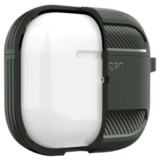 Apple Airpods 3 Spigen Rugged Armor tok military zöld - 7
