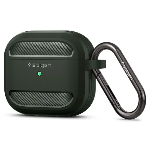 Apple Airpods 3 Spigen Rugged Armor tok military zöld - 1