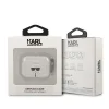 AirPods 3 Karl Lagerfeld Glitter Karl`s Head tok ezüst (KLA3UKHGS)