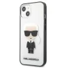 iPhone 13 Mini Karl Lagerfeld Ikonik Karl tok átlátszó fekete kerettel (KLHCP13SHIKCK) thumbnail