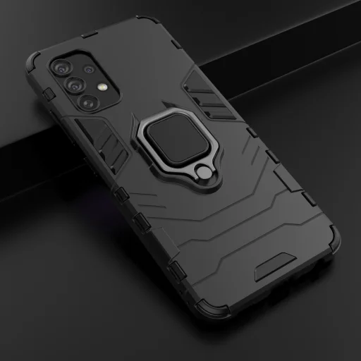 Samsung Galaxy A32 4G Ring Armor Tough Rugged tok kihajtható támasszal kék - 8