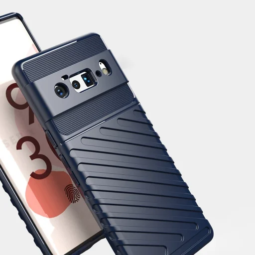 Google Pixel 6 Pro Thunder fokozott védelmet biztosító flexibilis TPU tok fekete - 10