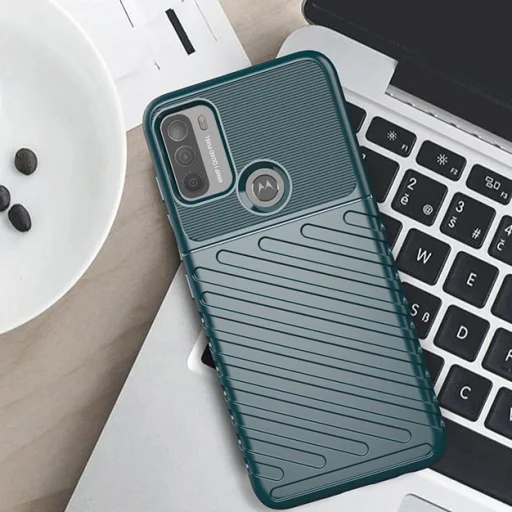 Motorola Moto G50 Thunder fokozott védelmet biztosító flexibilis TPU tok fekete - 8