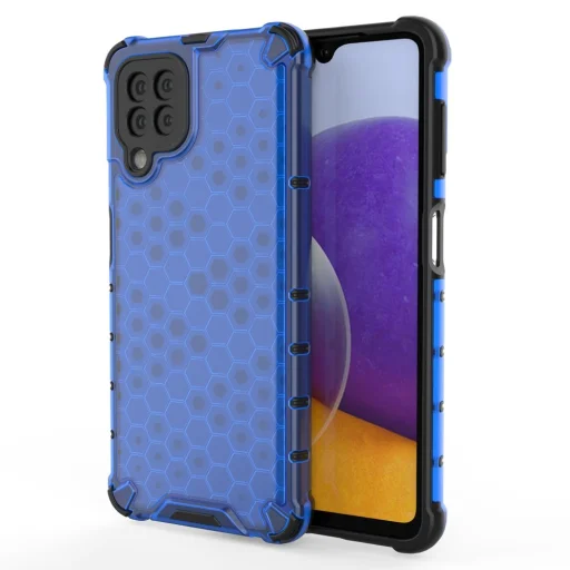 Samsung Galaxy A22 4G Honeycomb armor TPU tok kék - 1