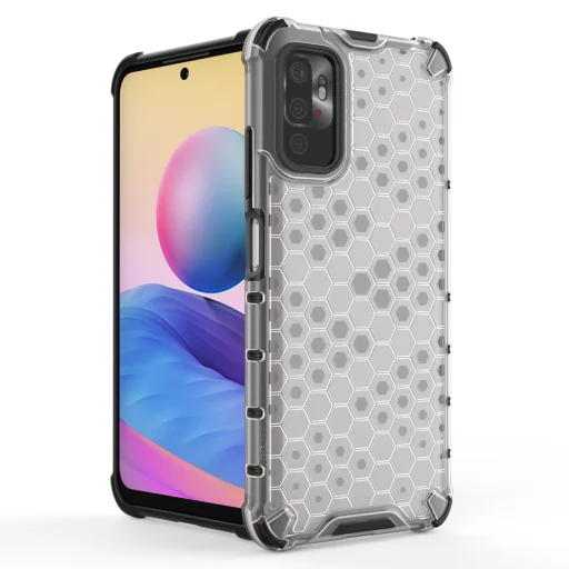 Xiaomi Redmi Note 10 5G / Poco M3 Pro Honeycomb armor TPU tok átlátszó - 10