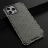 iPhone 13 Pro Max Honeycomb armor TPU tok fekete thumbnail