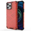 iPhone 13 Pro Max Honeycomb armor TPU tok piros thumbnail