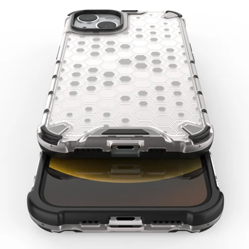 iPhone 13 mini Honeycomb armor TPU tok piros - 6