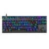 Motospeed CK82 mechanikus gamer billentyűzet RGB világítással, angol (piros switch) thumbnail