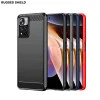 Xiaomi Redmi Note 11 Pro Carbon szénszál mintájú TPU tok fekete Alphajack - 3