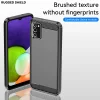 Samsung Galaxy A03s Carbon szénszál mintájú TPU tok fekete Alphajack thumbnail