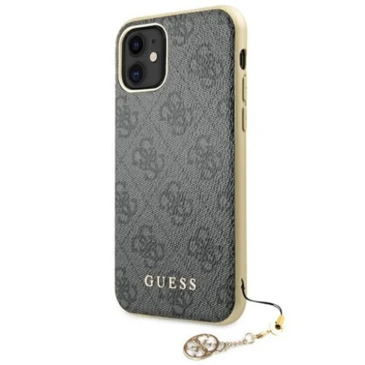 iPhone 11 GUESS GUHCN61GF4GGR 4G Charms tok szürke - 5