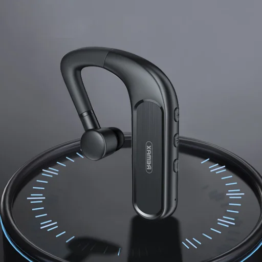 Remax Bluetooth 5.0 vezeték nélküli headset fekete (RB-T2) - 4