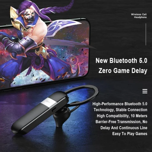 Remax Bluetooth fülhallgató headset RB-T36 (multi-point + EDR) fehér - 5