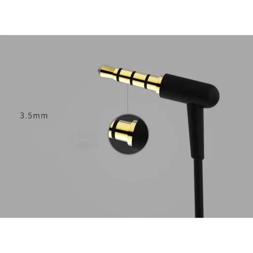 Remax Vezetékes fülhallgató 3.5mm jack audio fehér - 2