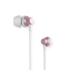 Remax Vezetékes fülhallgató 3.5mm jack audio pink thumbnail