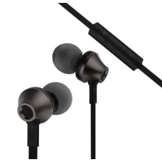 Remax Vezetékes fülhallgató mikrofonnal 3.5mm jack audio fekete