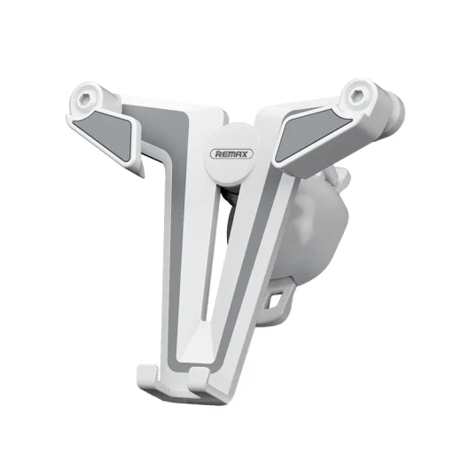 Remax Kimkon Univerzális Gravity autós telefontartó szellőző lamellára fehér / szürke - 3