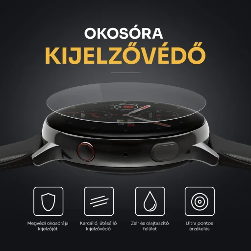Samsung Galaxy Watch 3 (45mm) kijelzővédő fólia Alphajack - 2