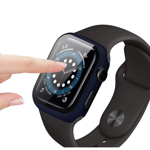 Apple Watch 7 (41mm) Tech-Protect Defense360 tok és üvegfólia fekete - 7