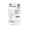 MySafe 2x USB Hálózati töltő adapter 2.4A + 1m USB Type-C kábel thumbnail