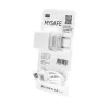 MySafe 2x USB Hálózati töltő adapter 2.4A + 1m USB Type-C kábel thumbnail