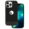 iPhone 13 Pro Max Carbon szénszál mintájú TPU tok fekete thumbnail