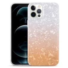 iPhone 13 Pro Max TPU tok színes mintával Alphajack (P6) narancssárga