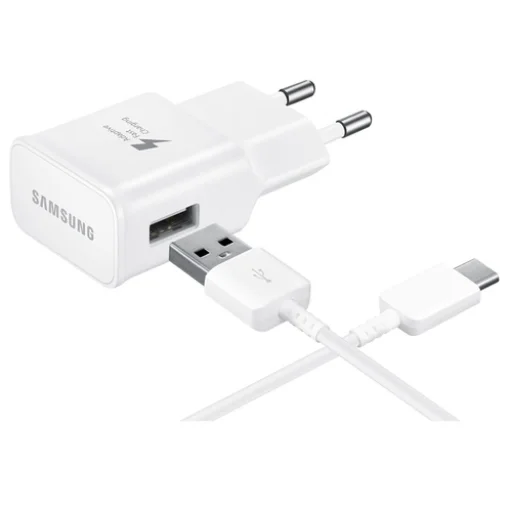 Samsung EP-TA20EWE Type C töltő adapter + EP-DN930CWE kábel fehér - 1