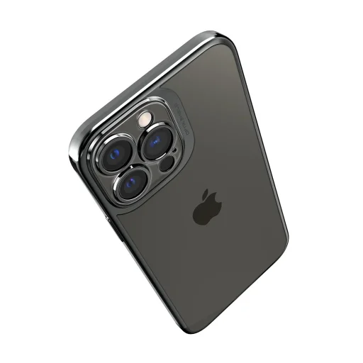 iPhone 13 Pro Spigen Optik Crystal Tok Chrome Grey (ACS03288) - 7