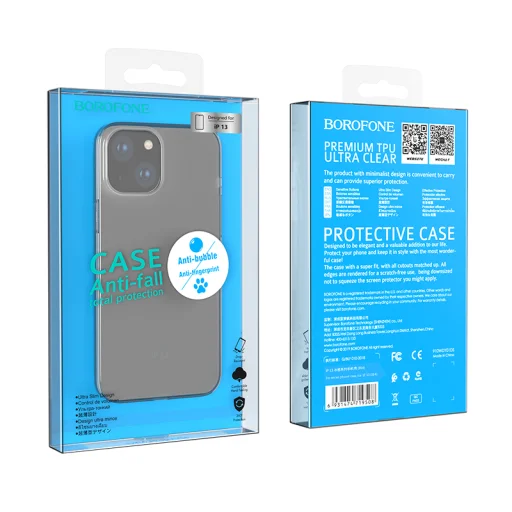 iPhone 13 Pro Max Borofone BI4 Ice Series tok füst színű - 3