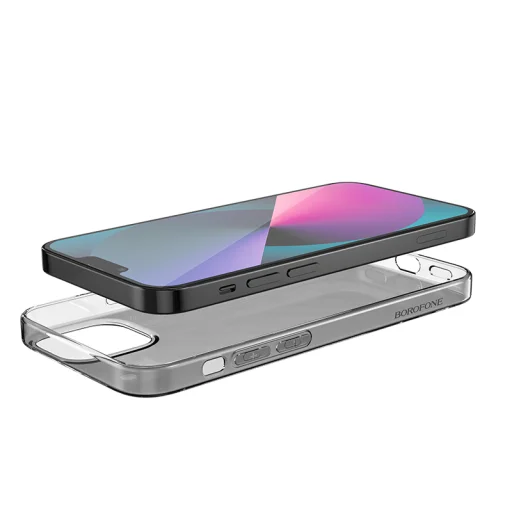 iPhone 13 Pro Max Borofone BI4 Ice Series tok füst színű - 5