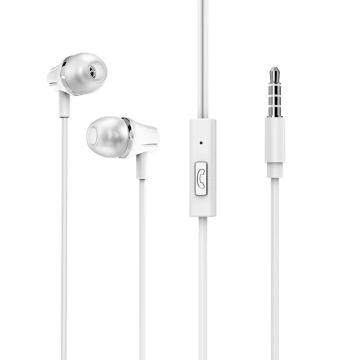 Borofone Graceful BM21 fülhallgató mikrofonnal fehér - 1